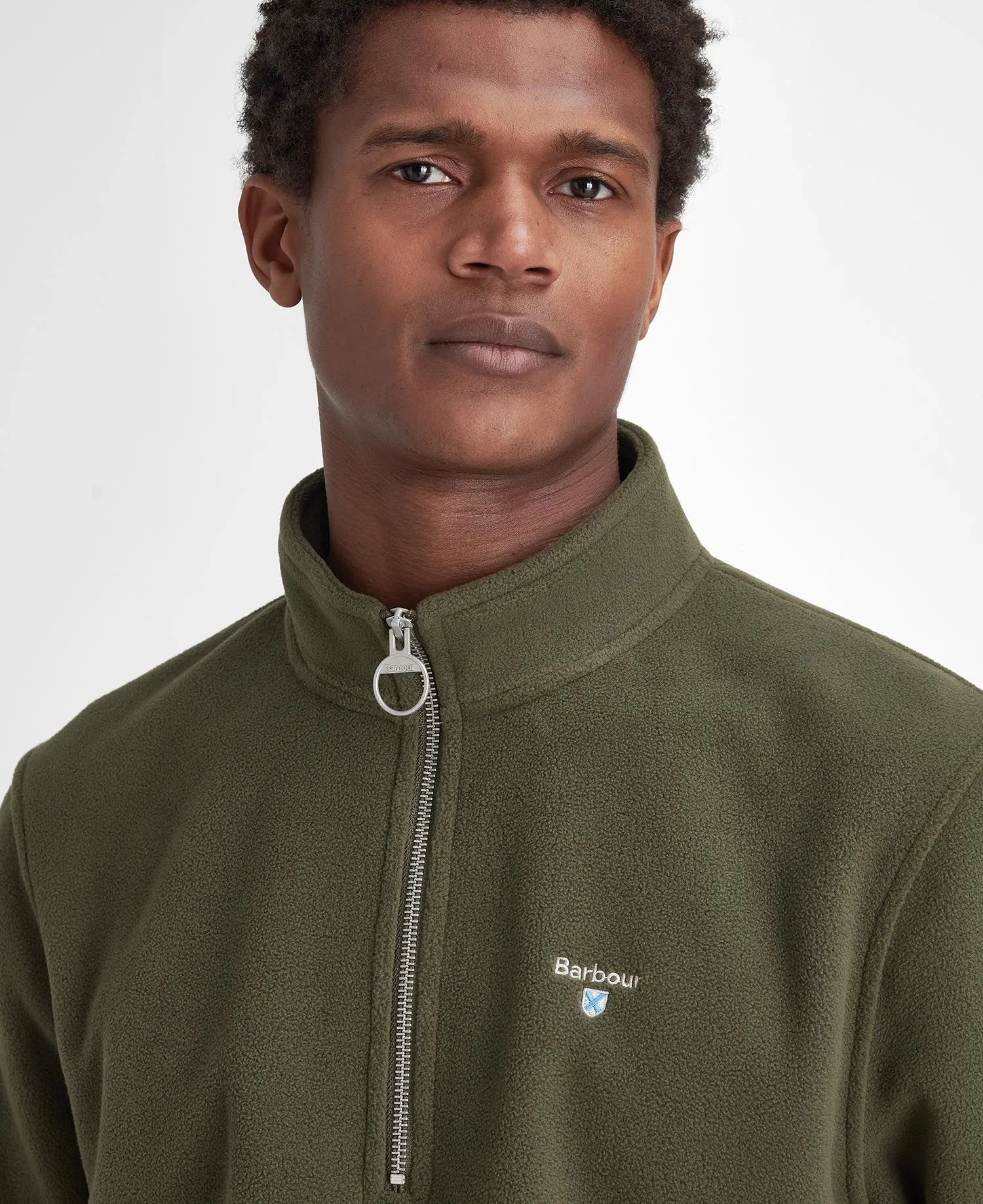 Essentials Half-Zip Fleece - Mid Olive