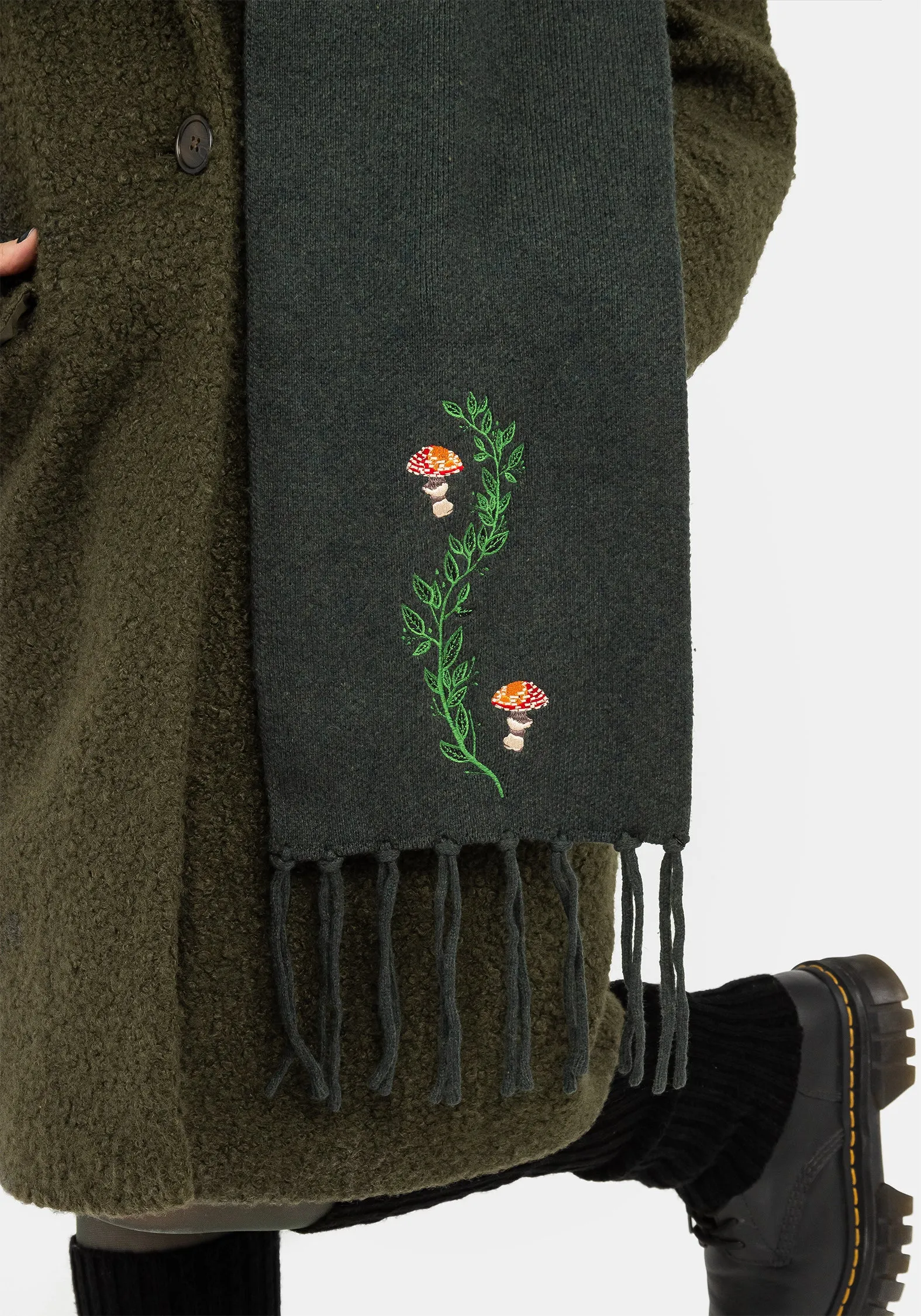 Fable Embroidered Scarf