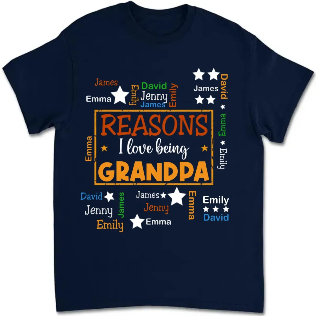 Family - Reasons I Love Being Word Art - Personalized T-Shirt, Sweater, Hoodie