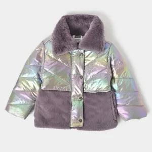 Farm Friends Purple Winter Jacket