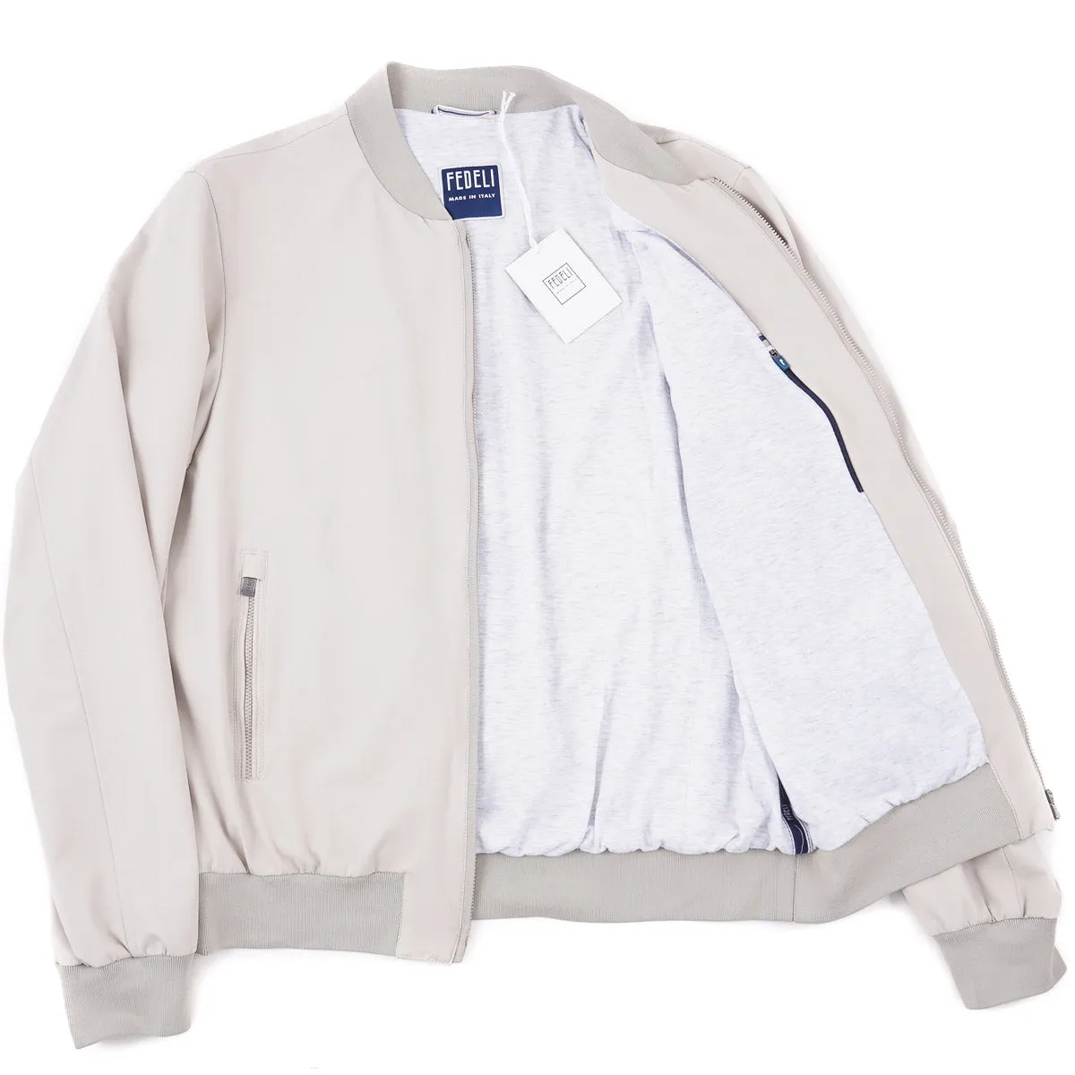 Fedeli Bomber Jacket in Flex Nylon