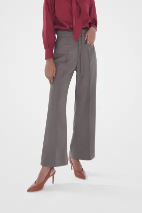 Flared Front Pockets Pant