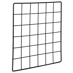 Franklite Iron Steel Grid Photo Frame for Wall Clip Holder Photo Frame,Multi Functional Creative Mesh Wall Grid Frame organizes kitchen, cabinet, refrigerator Black (30&30cm) 1Pcs Frame10 pcs clip