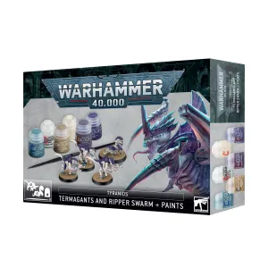 Games Workshop Tyranids: Termagants And Ripper Swarm   Paints Set