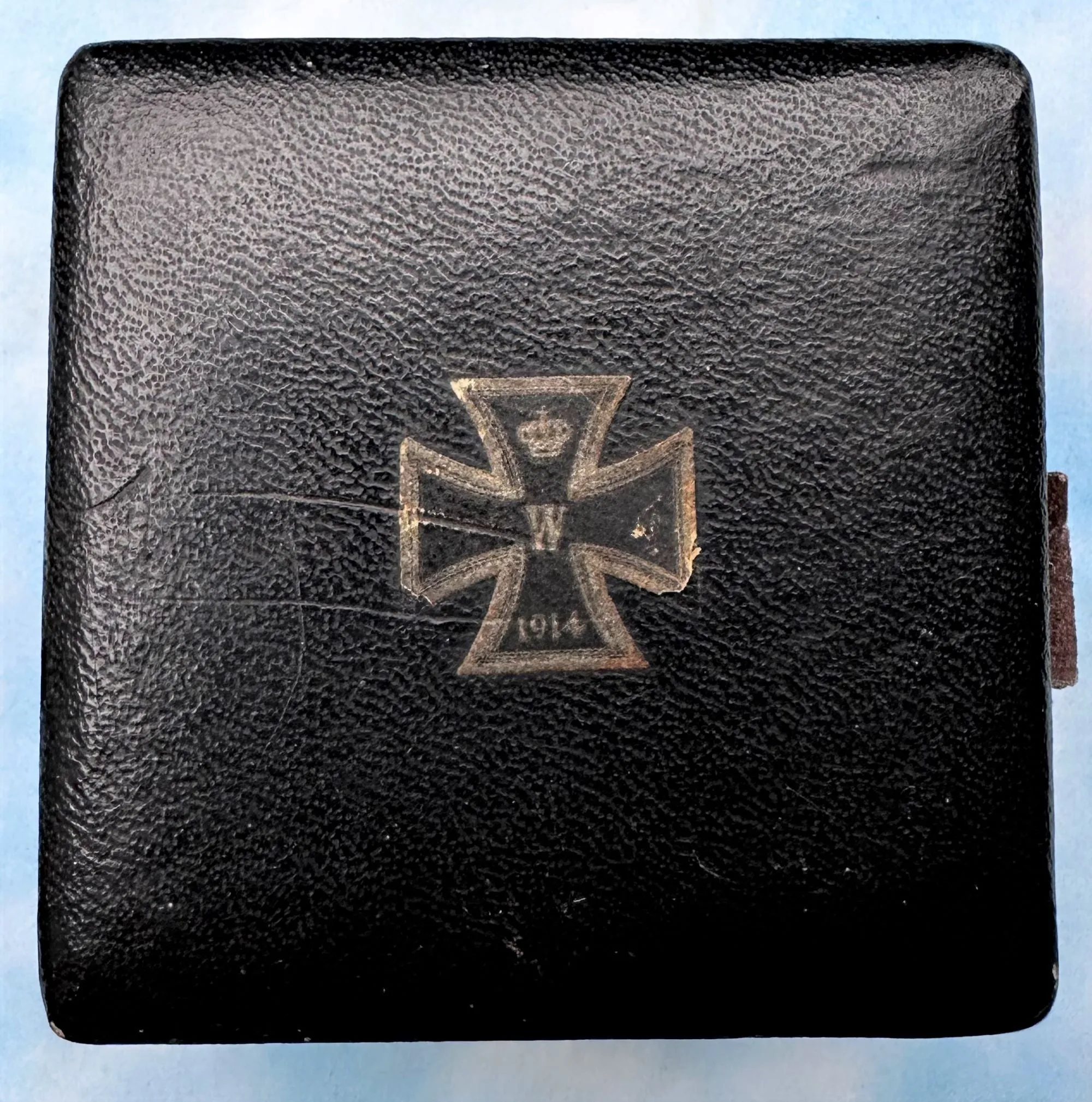 German 1914 Iron Cross 1st Class - Low Vaulted - .800 Silver - in the Original Presentation Case