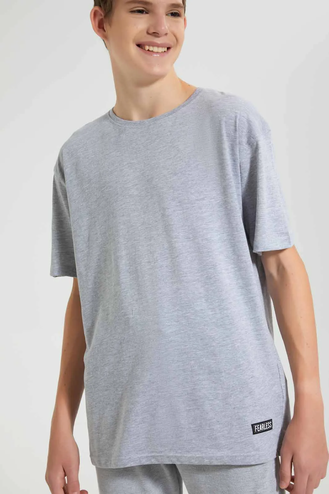 Grey Oversized T-Shirt