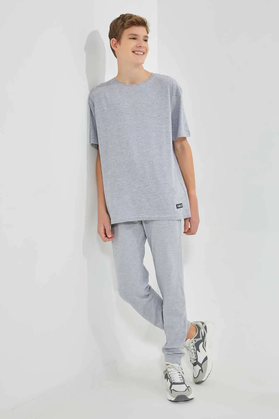 Grey Oversized T-Shirt