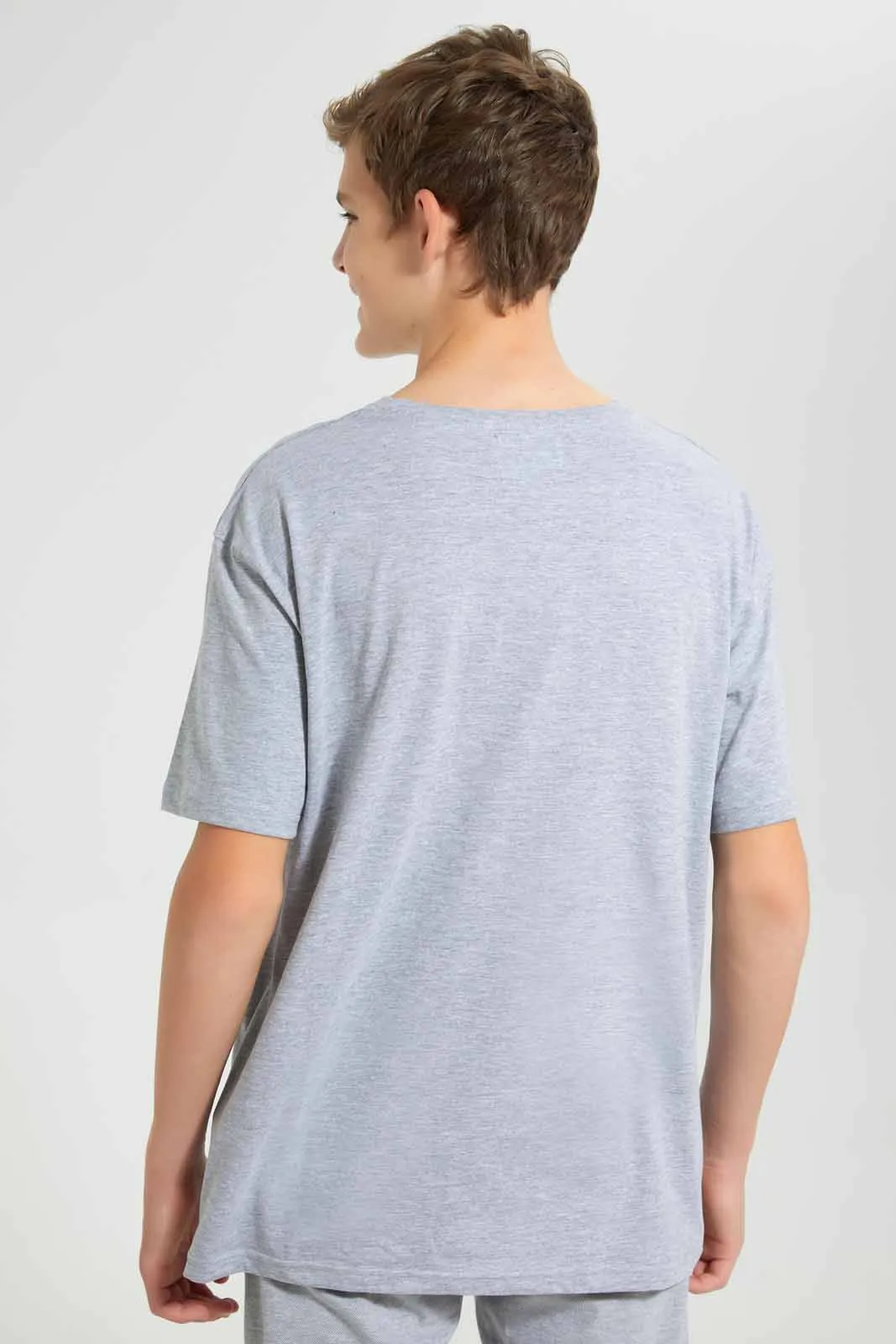 Grey Oversized T-Shirt