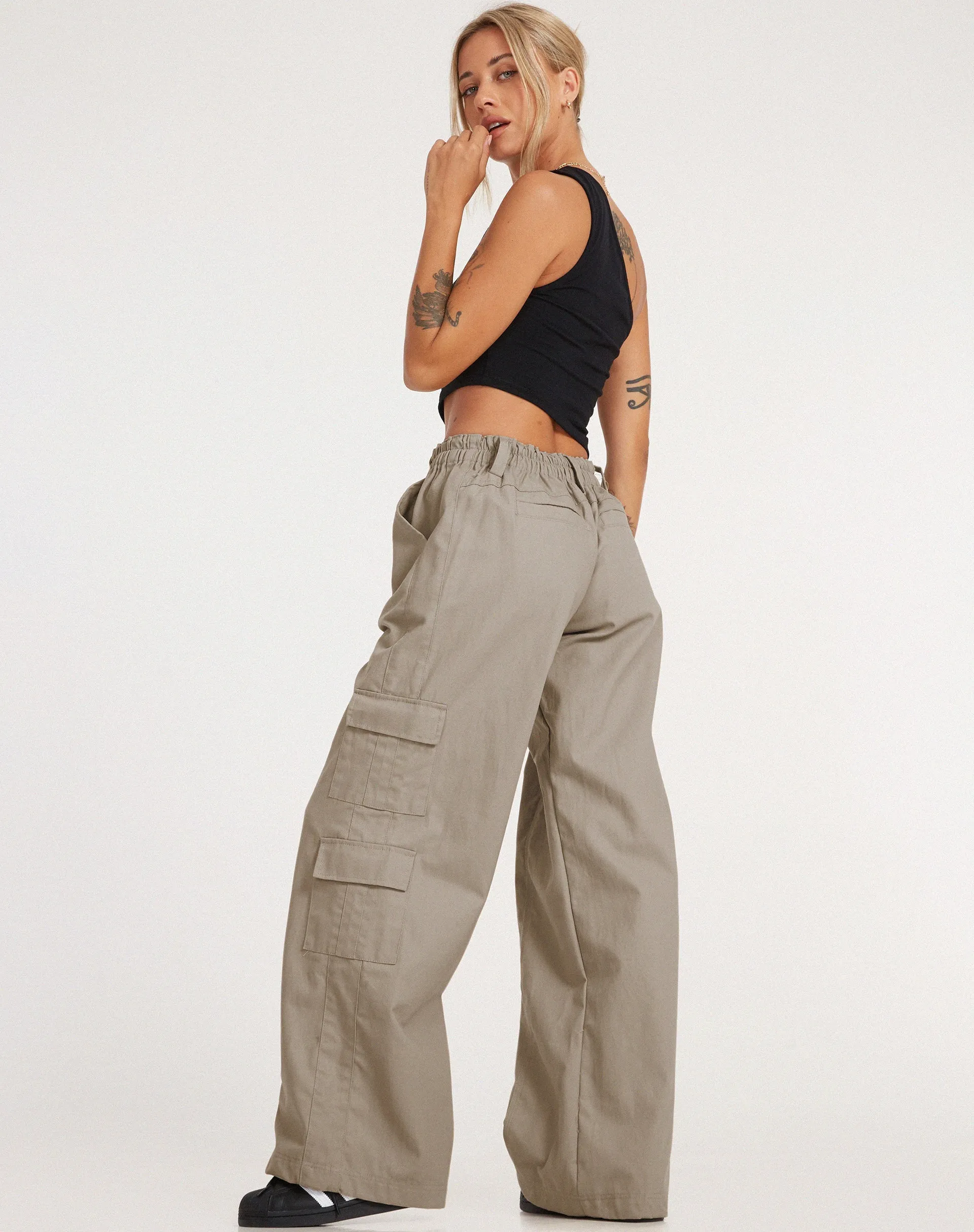 Hansa Cargo Trouser in Stone