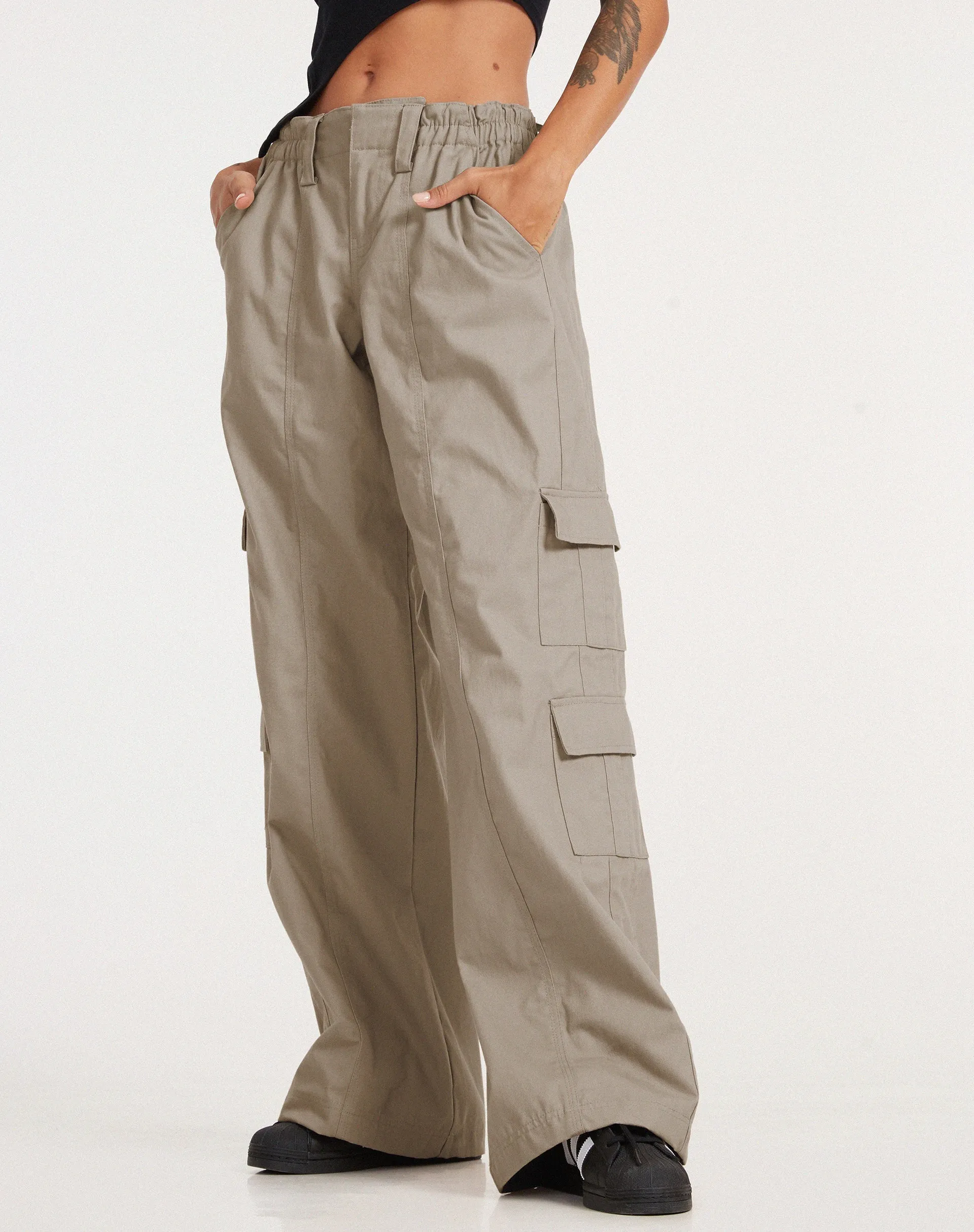 Hansa Cargo Trouser in Stone