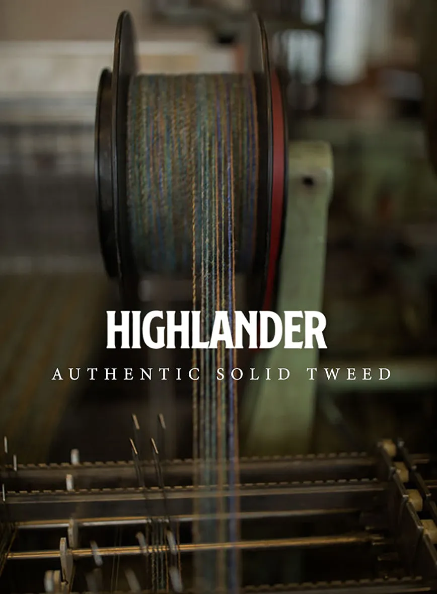 Highlander Blue Tweed Suit