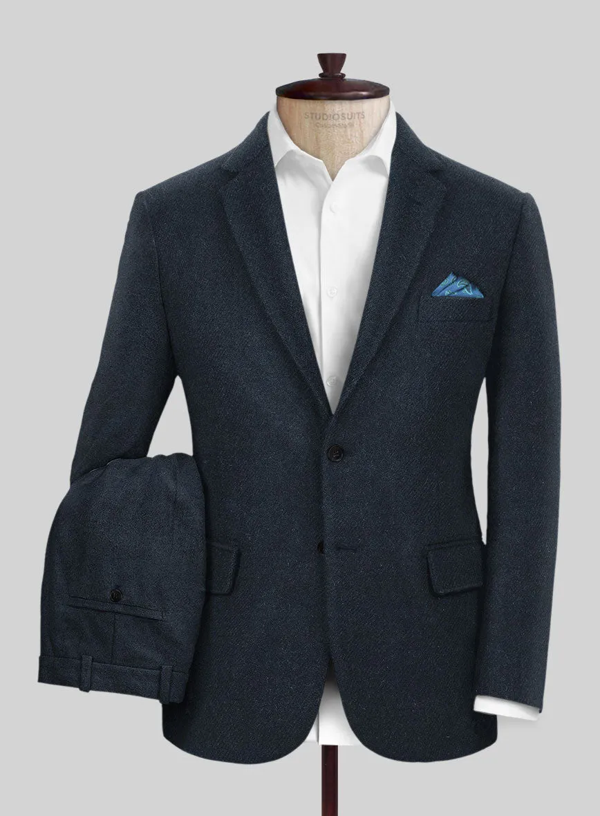 Highlander Blue Tweed Suit