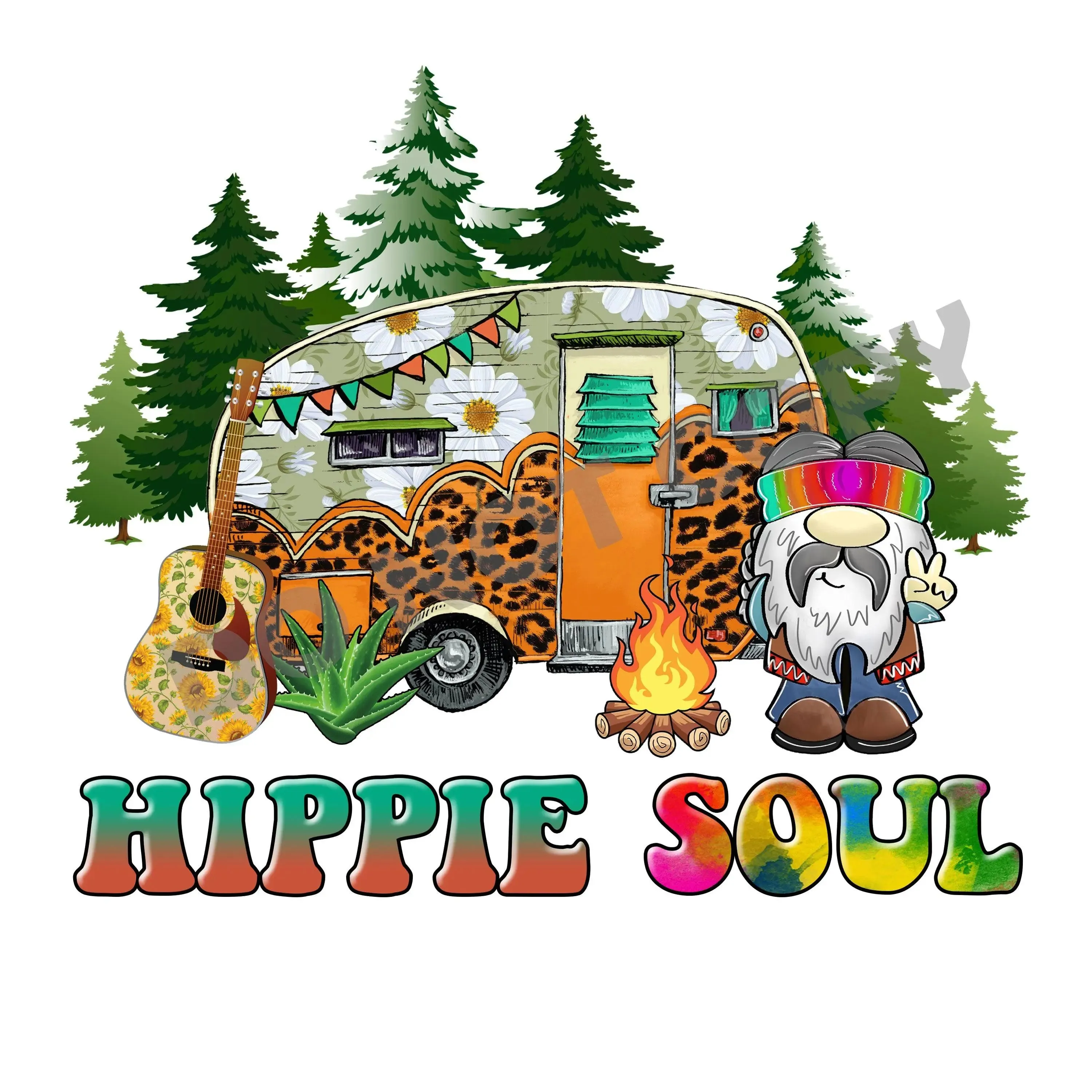 Hippie Soul - DTF Transfer