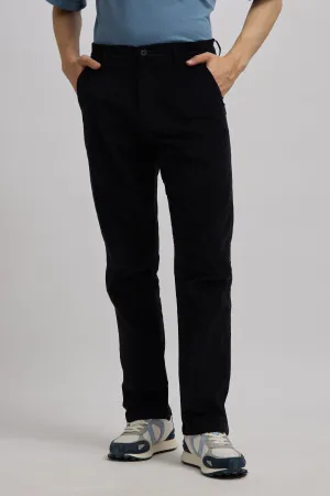 Holden - Slim Fit Comfort Corduroy Trouser - Black