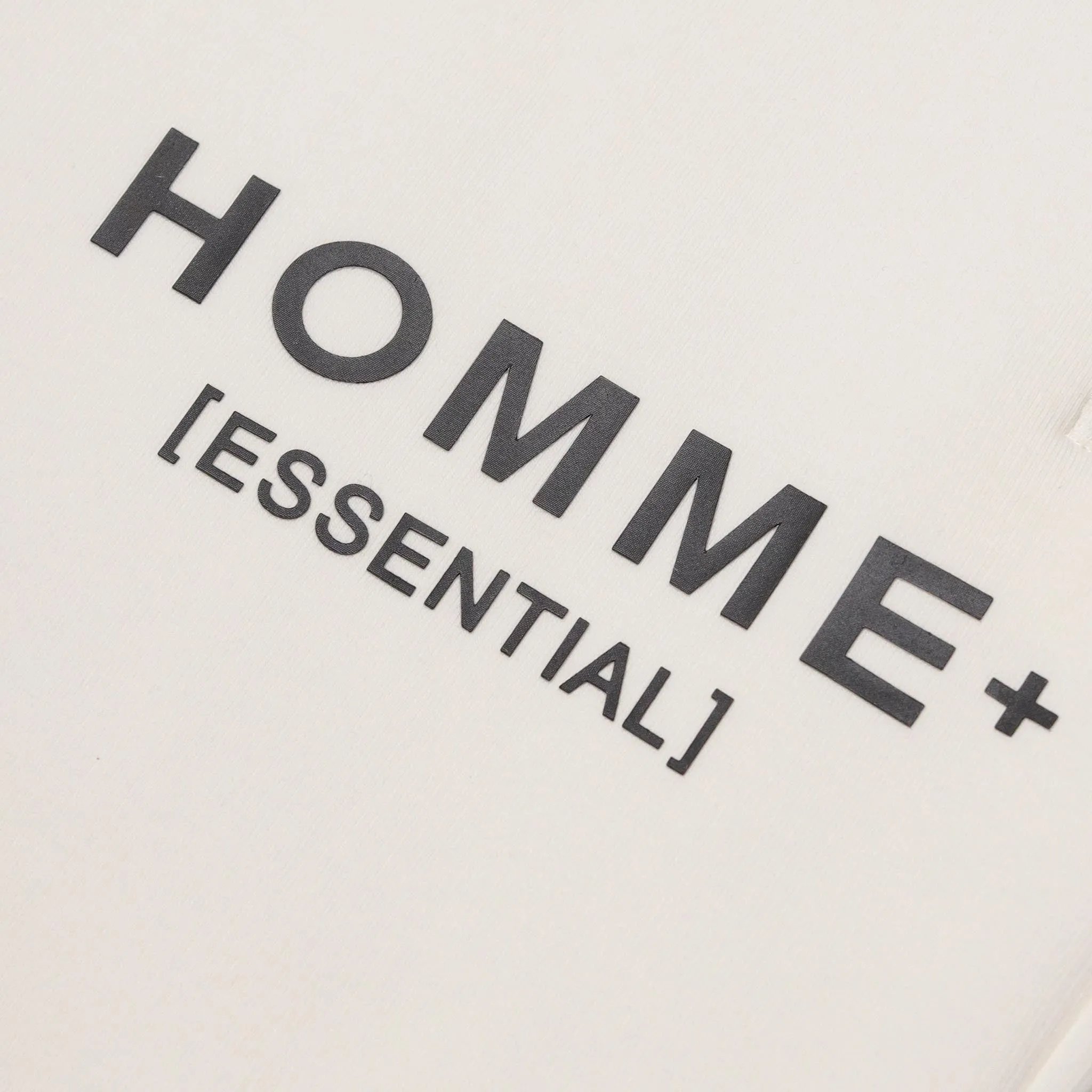 HOMME  Essential Jogger Off White