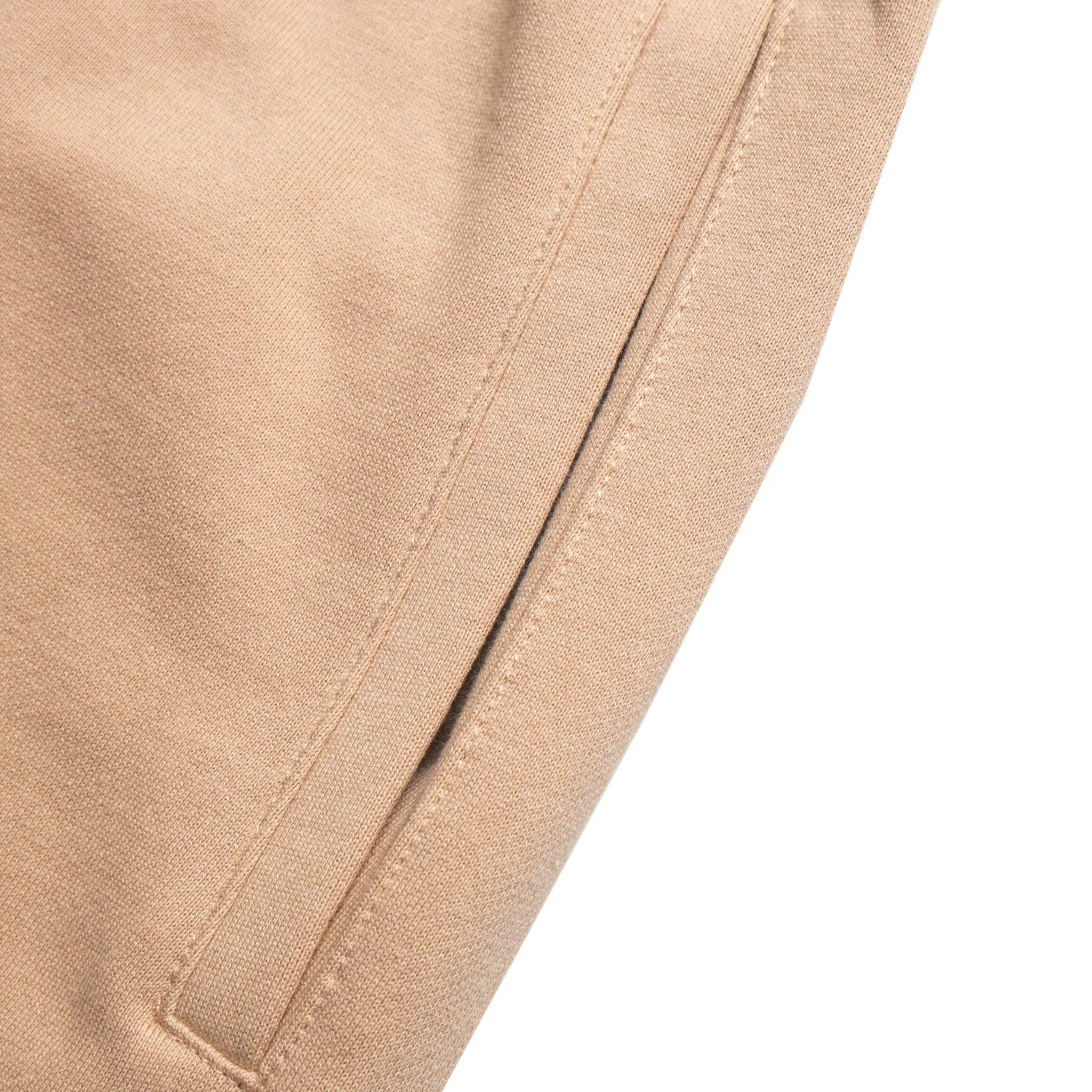 HOMME  Rubber Patch Shorts Caramel