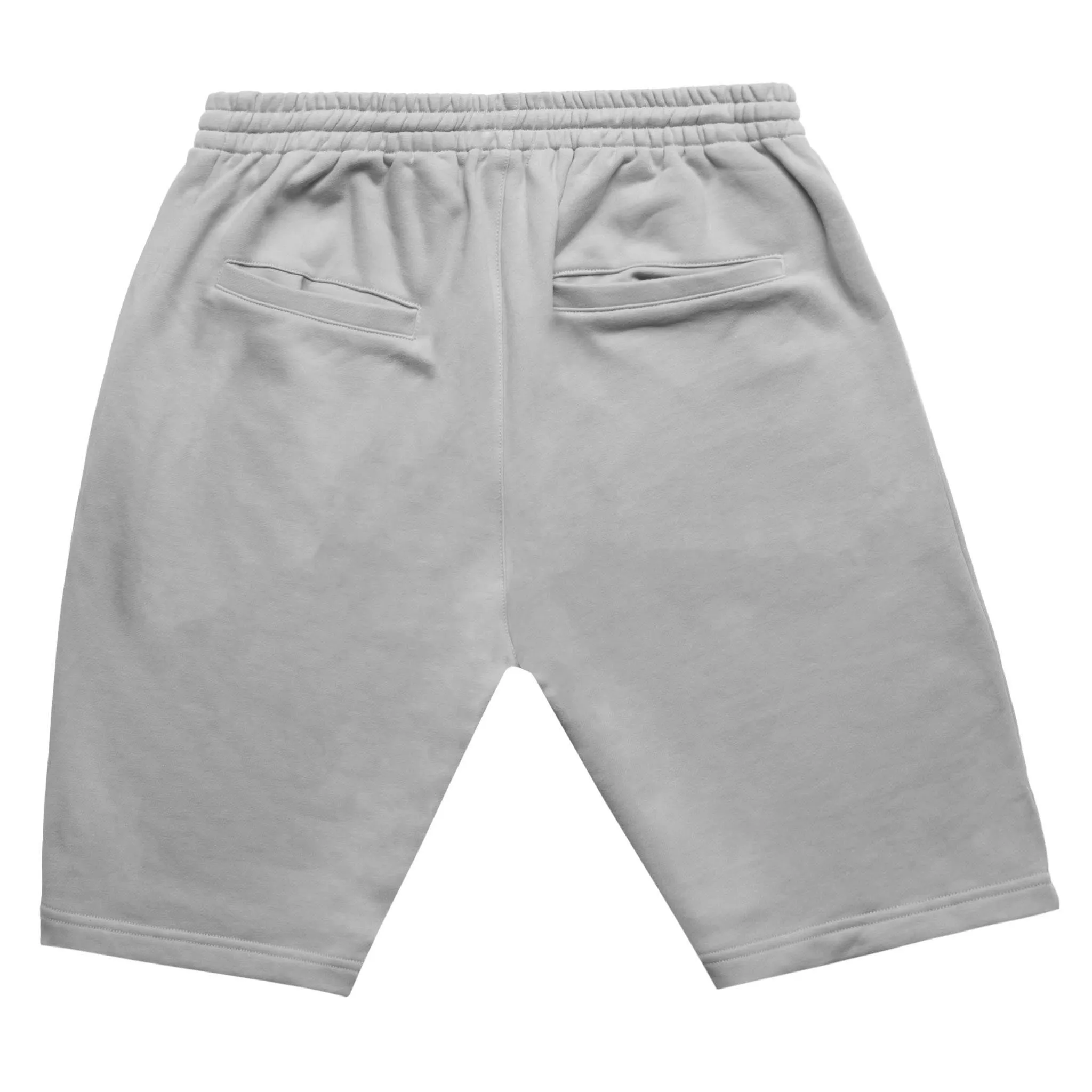 HOMME  Rubber Patch Shorts Grey