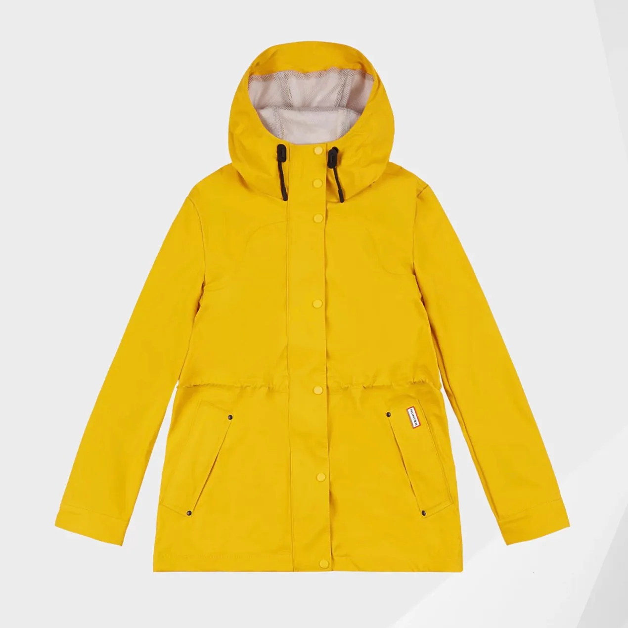 Hunter Women's Original Lightweight Waterproof Jacket in Yellow