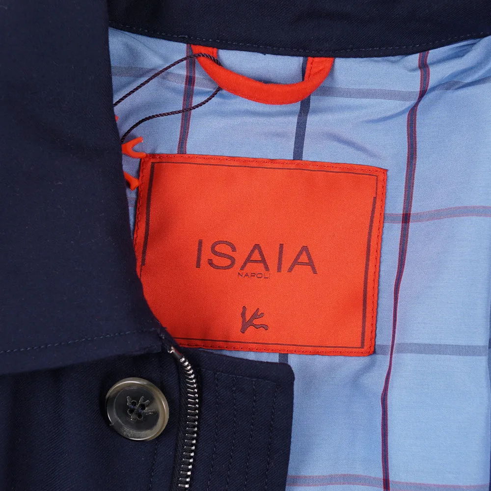 Isaia Super 200s Wool Flight Jacket