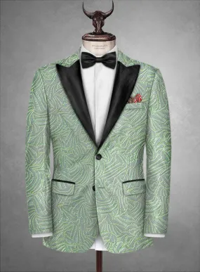 Italian Silk Agelia Tuxedo Jacket