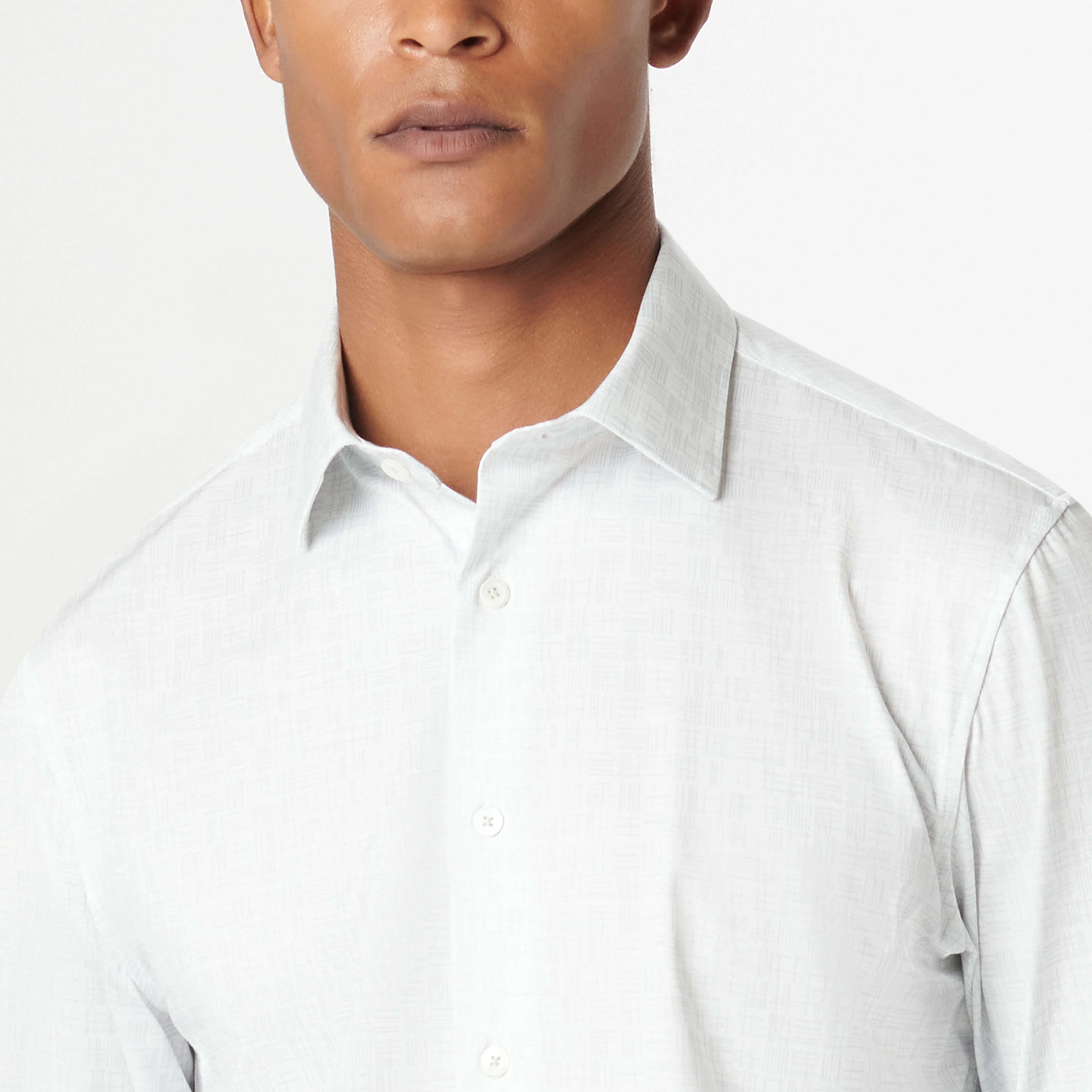 James Asymmetric Check OoohCotton Shirt