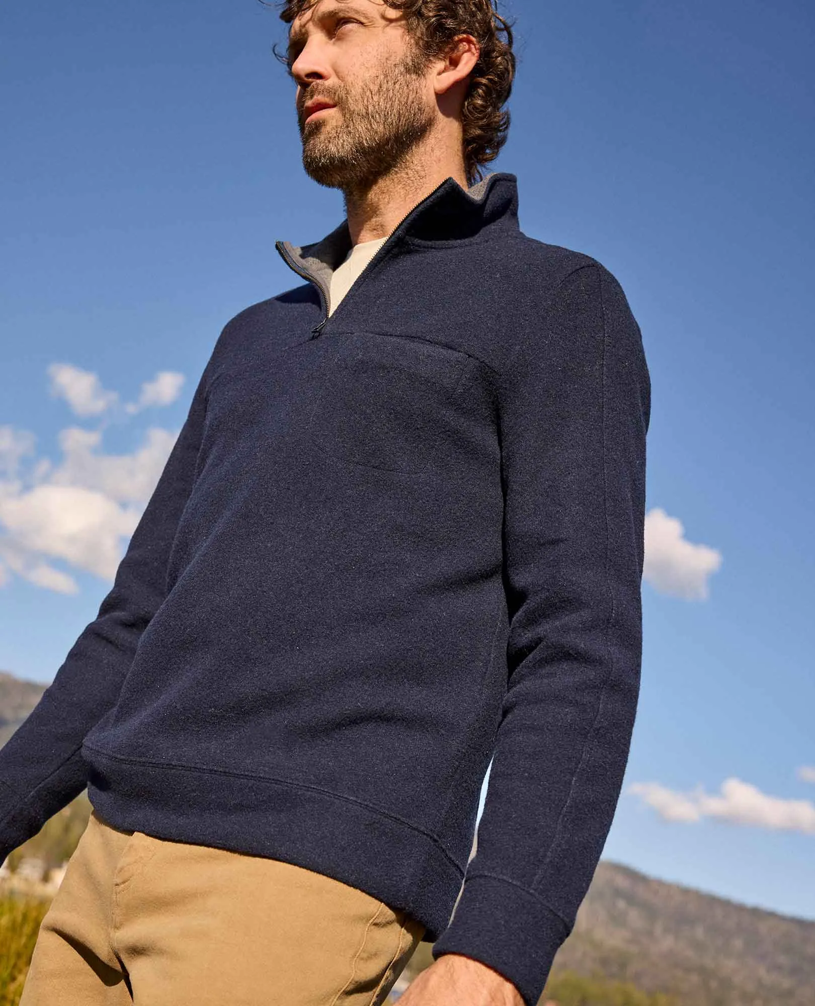 Kennicott Quarter Zip Sweater