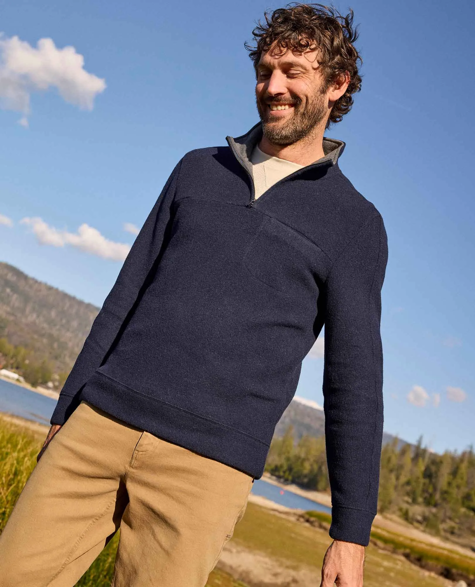 Kennicott Quarter Zip Sweater