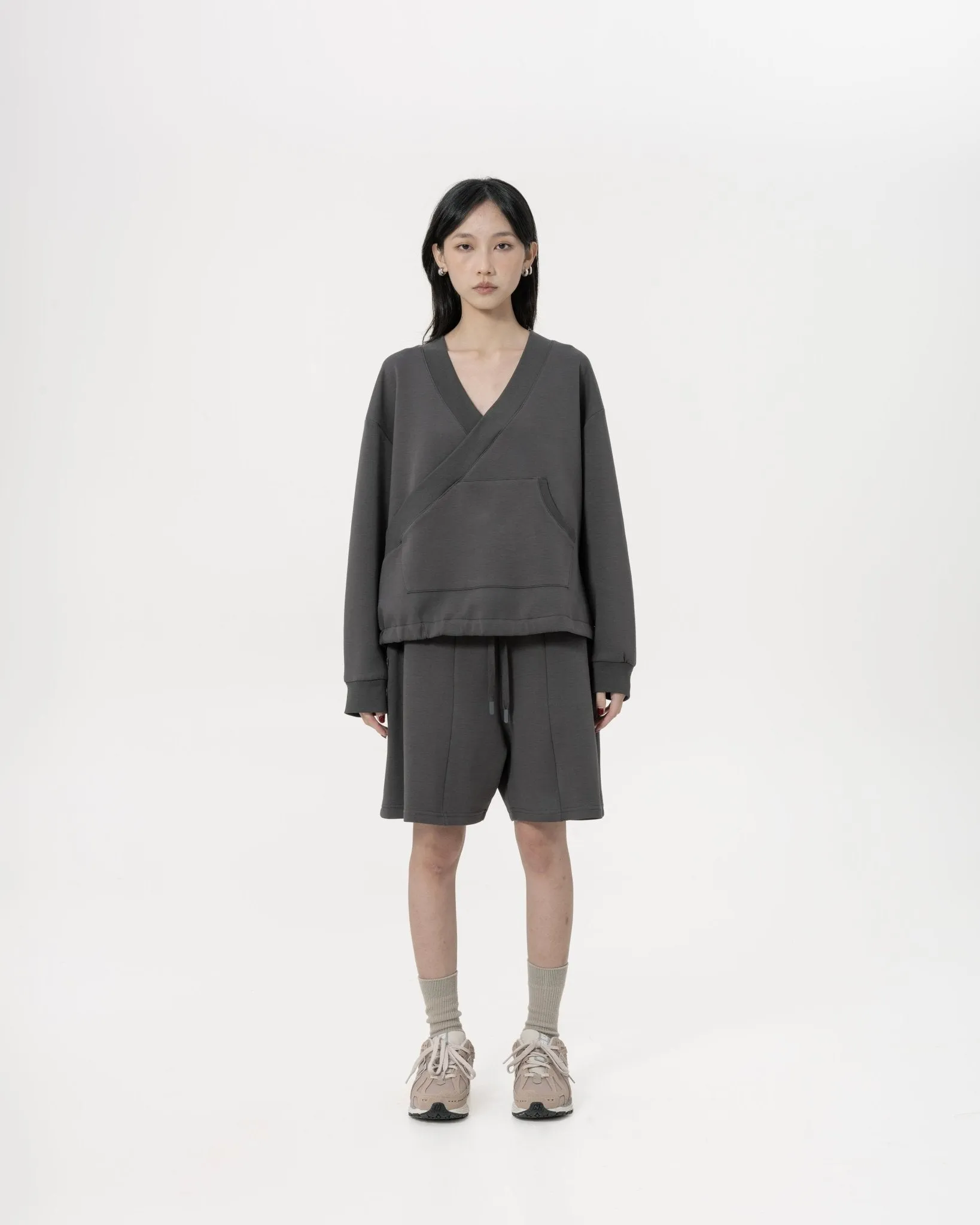 Kimono Sweater - Graphite