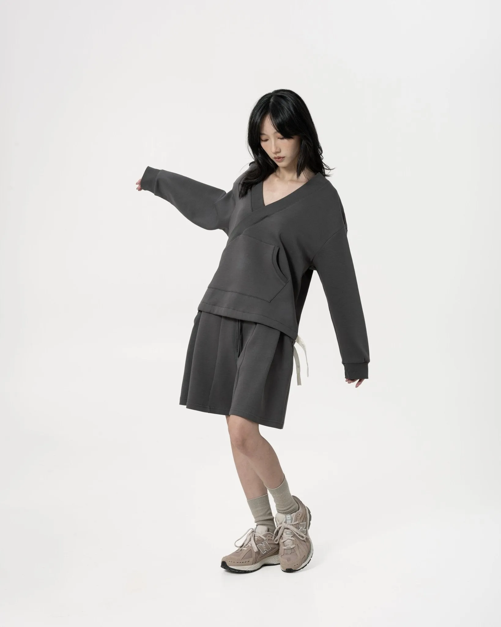 Kimono Sweater - Graphite