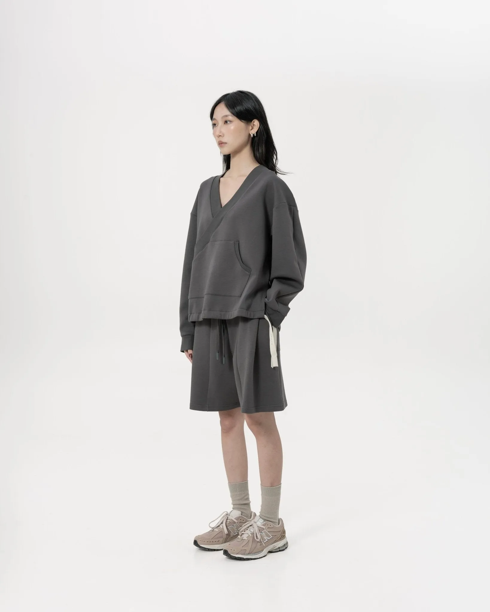 Kimono Sweater - Graphite