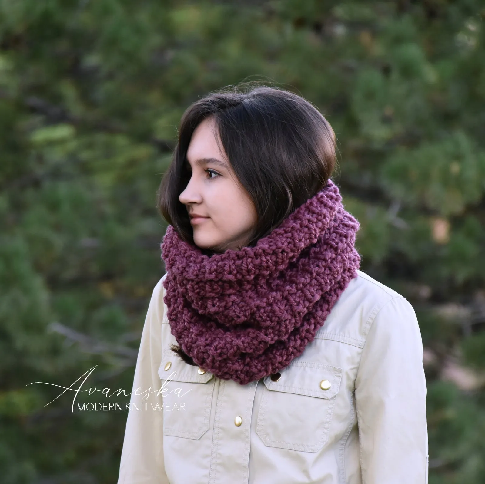 Knit Chunky Scarf | THE DENVER