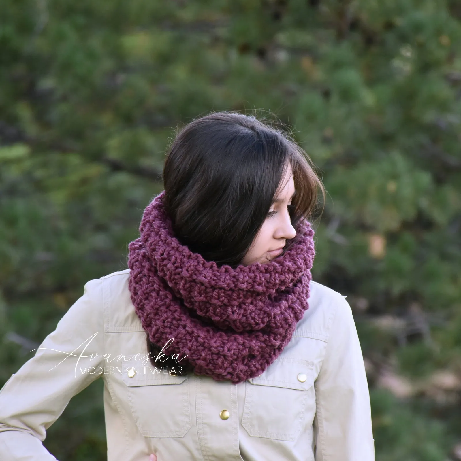 Knit Chunky Scarf | THE DENVER