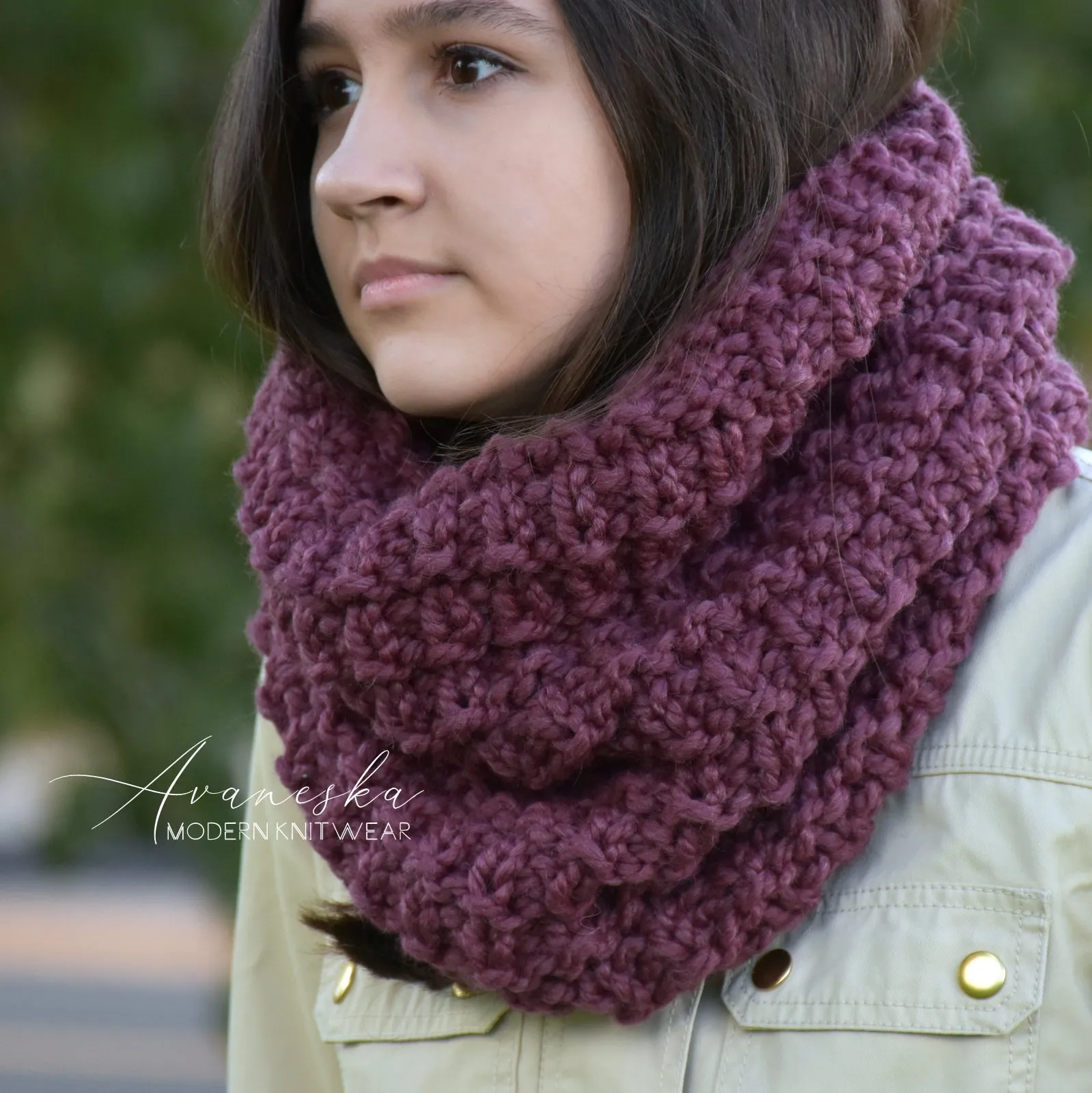 Knit Chunky Scarf | THE DENVER