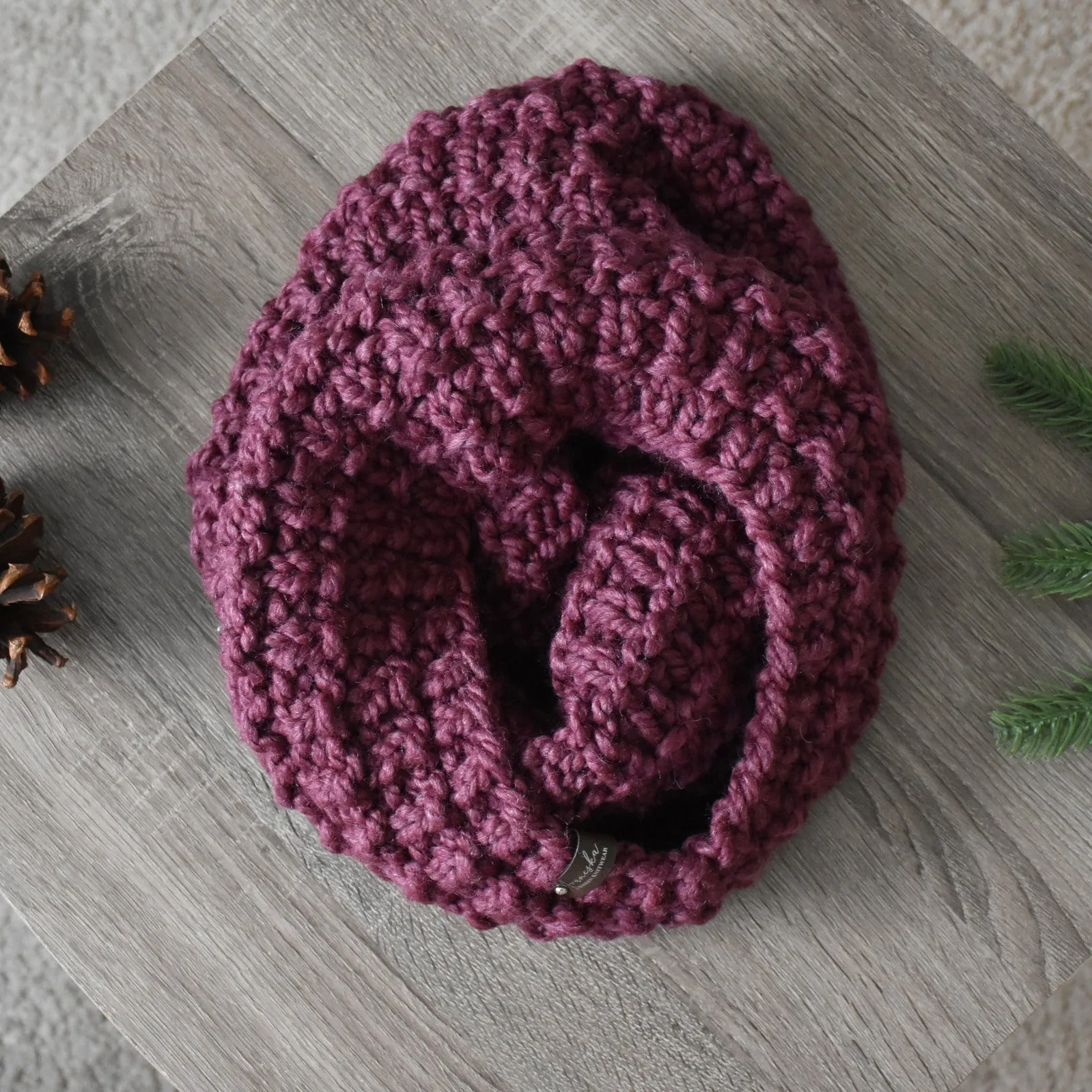 Knit Chunky Scarf | THE DENVER