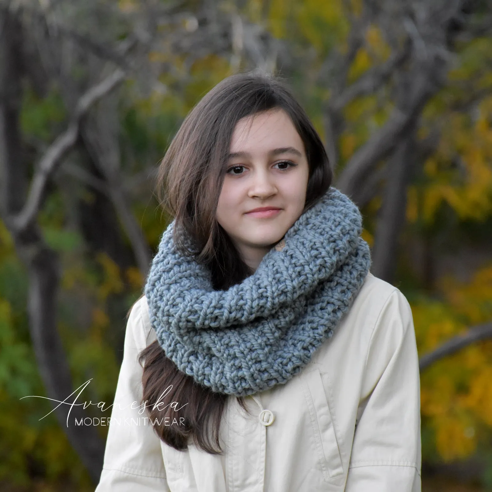 Knit Chunky Scarf | THE HANOVER