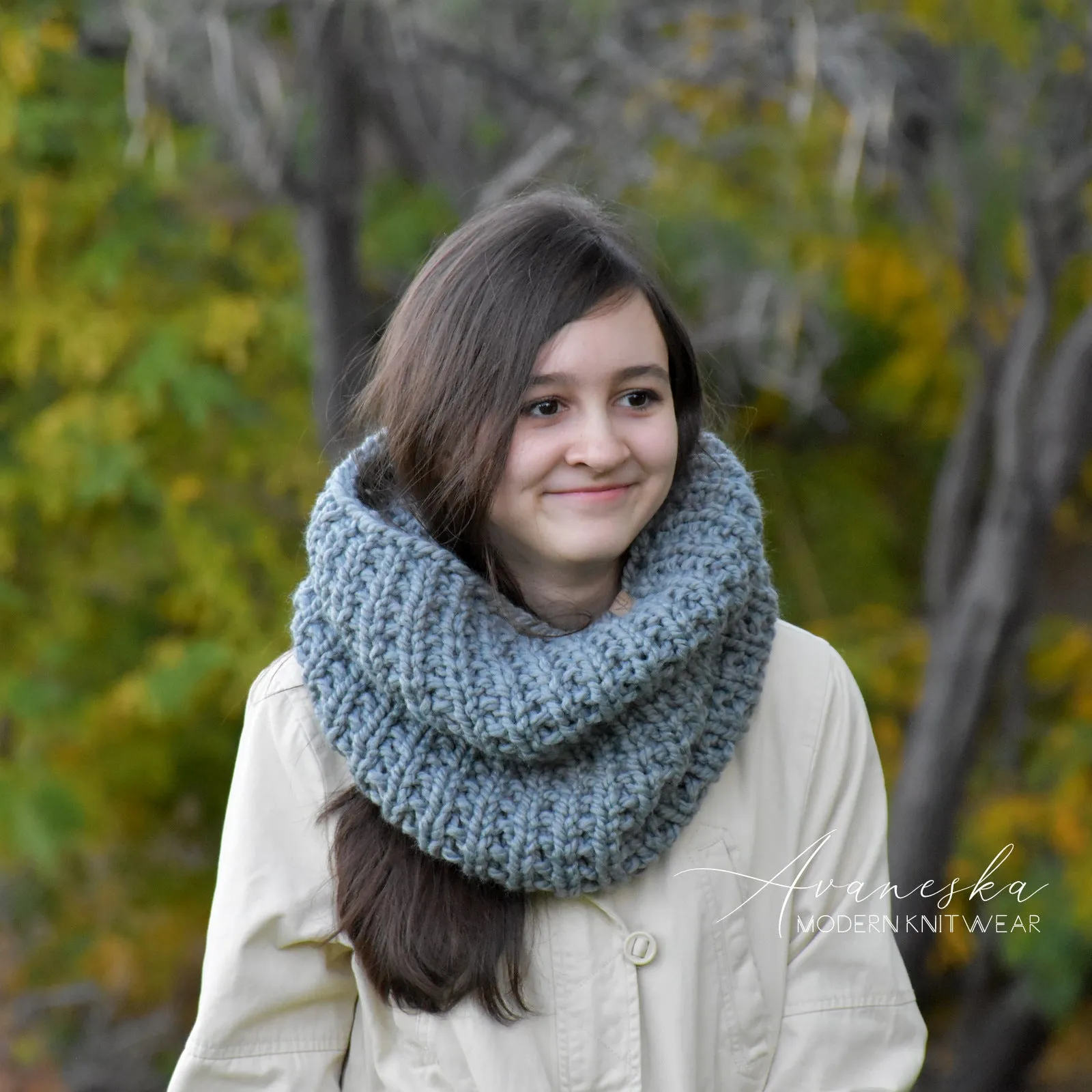 Knit Chunky Scarf | THE HANOVER