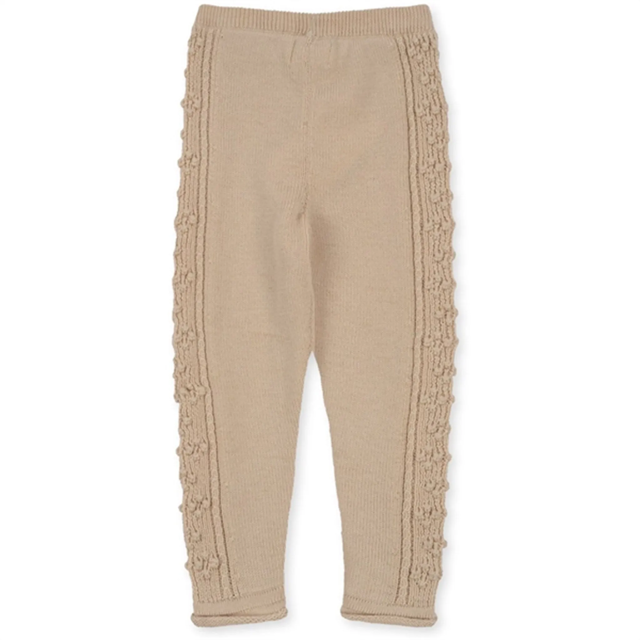 Konges Sløjd Almond Milk Cabby Knit Wool Pants