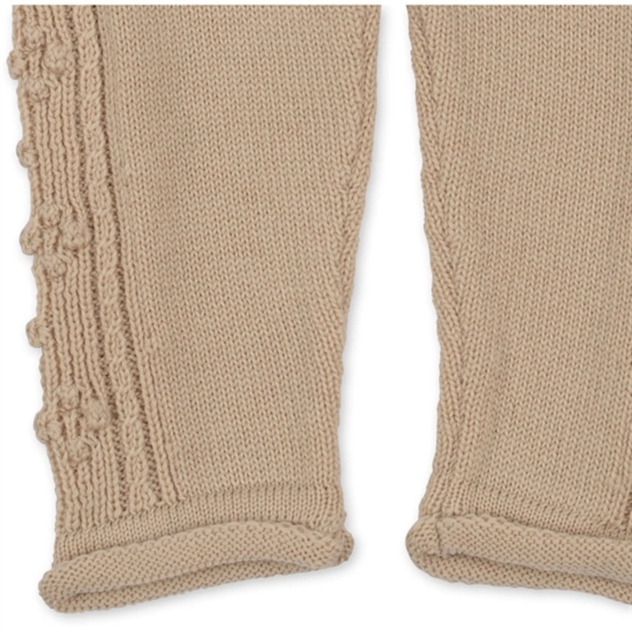 Konges Sløjd Almond Milk Cabby Knit Wool Pants