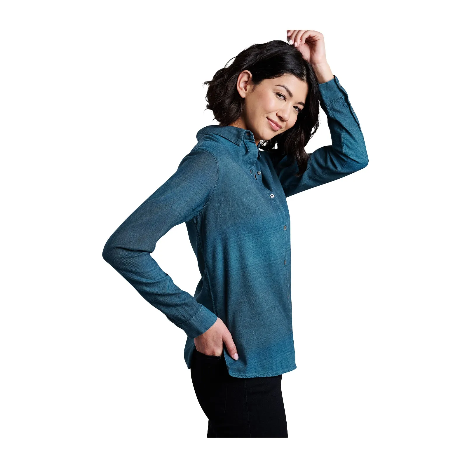 Kuhl Strata Long Sleeve Shirt (Women) - Veridian