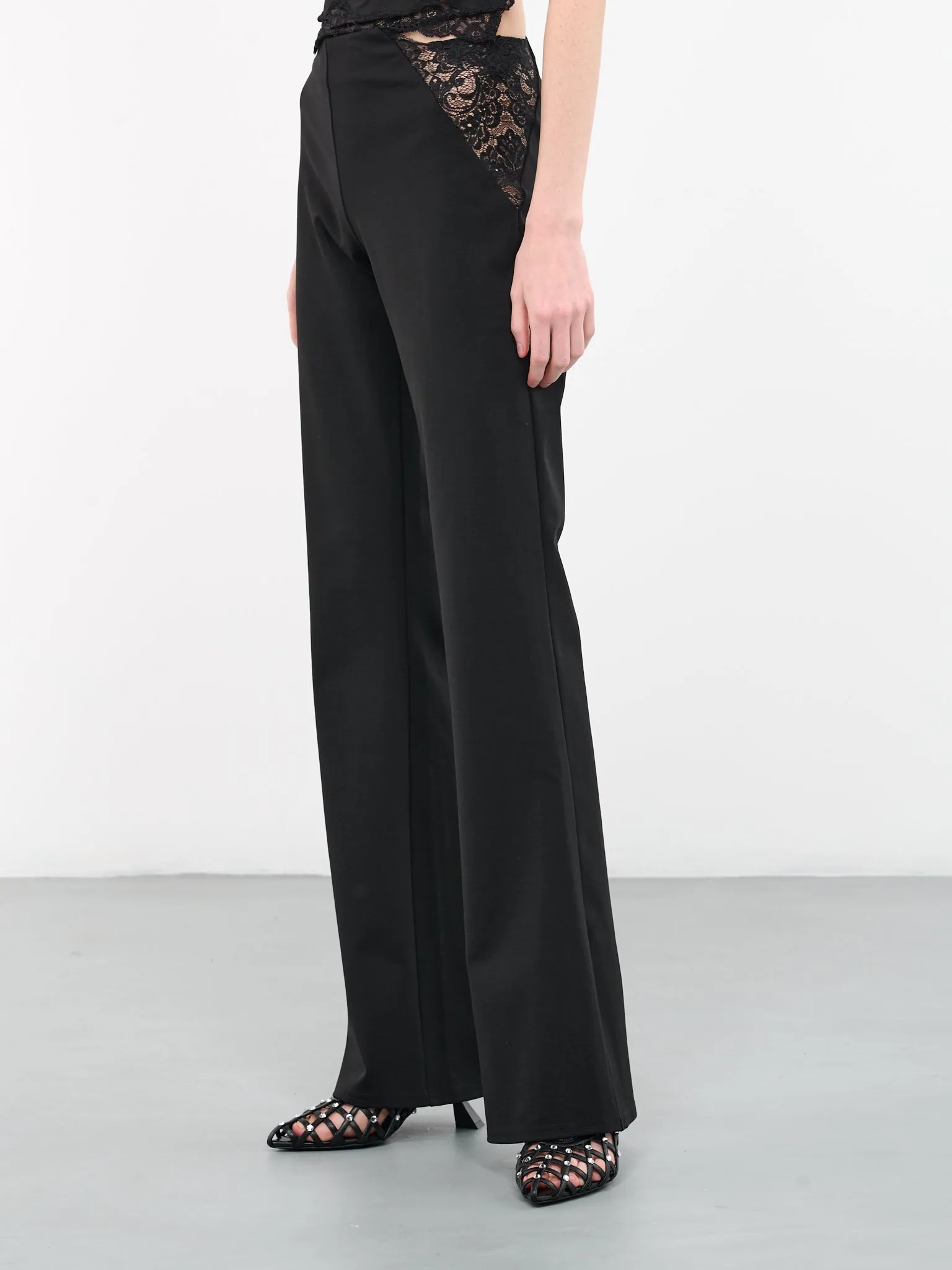 Lace Trousers (LG005-BLACK)