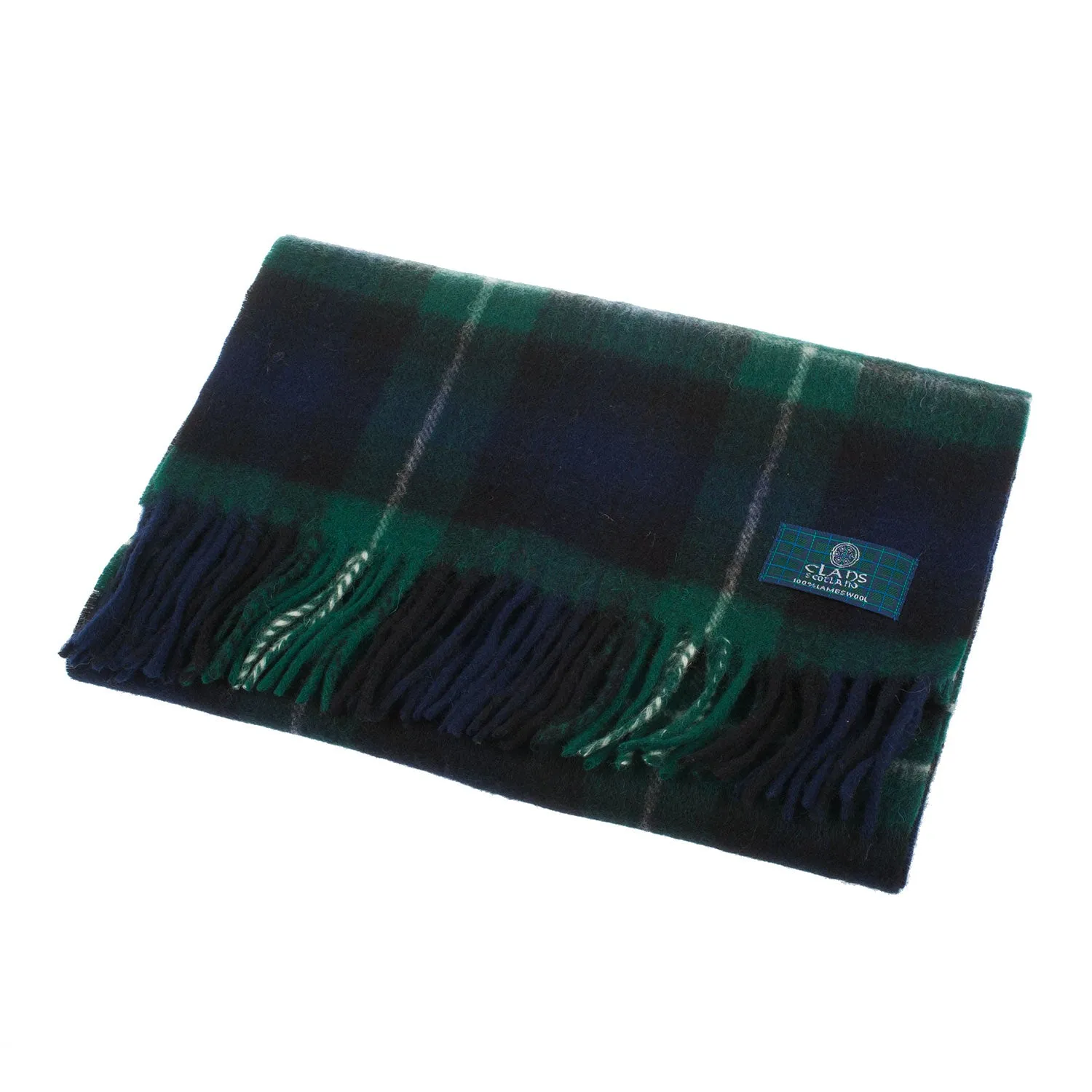 Lambswool Scottish Tartan Clan Scarf  Lamont