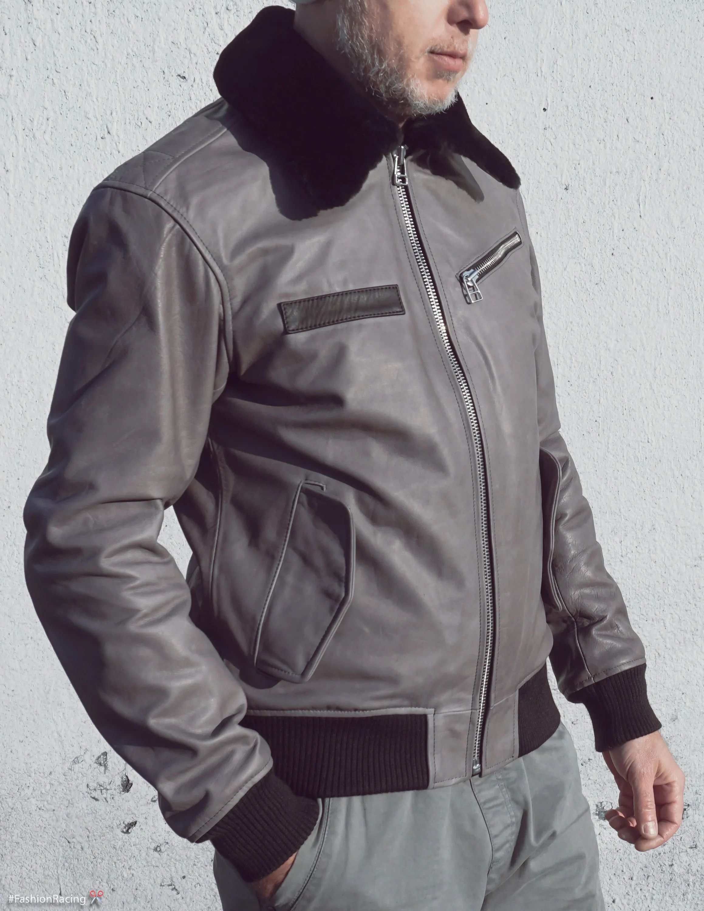 Leather Flying Jacket, Pilot Style, Leather Aviator Jacket, Leather Bomber for Men