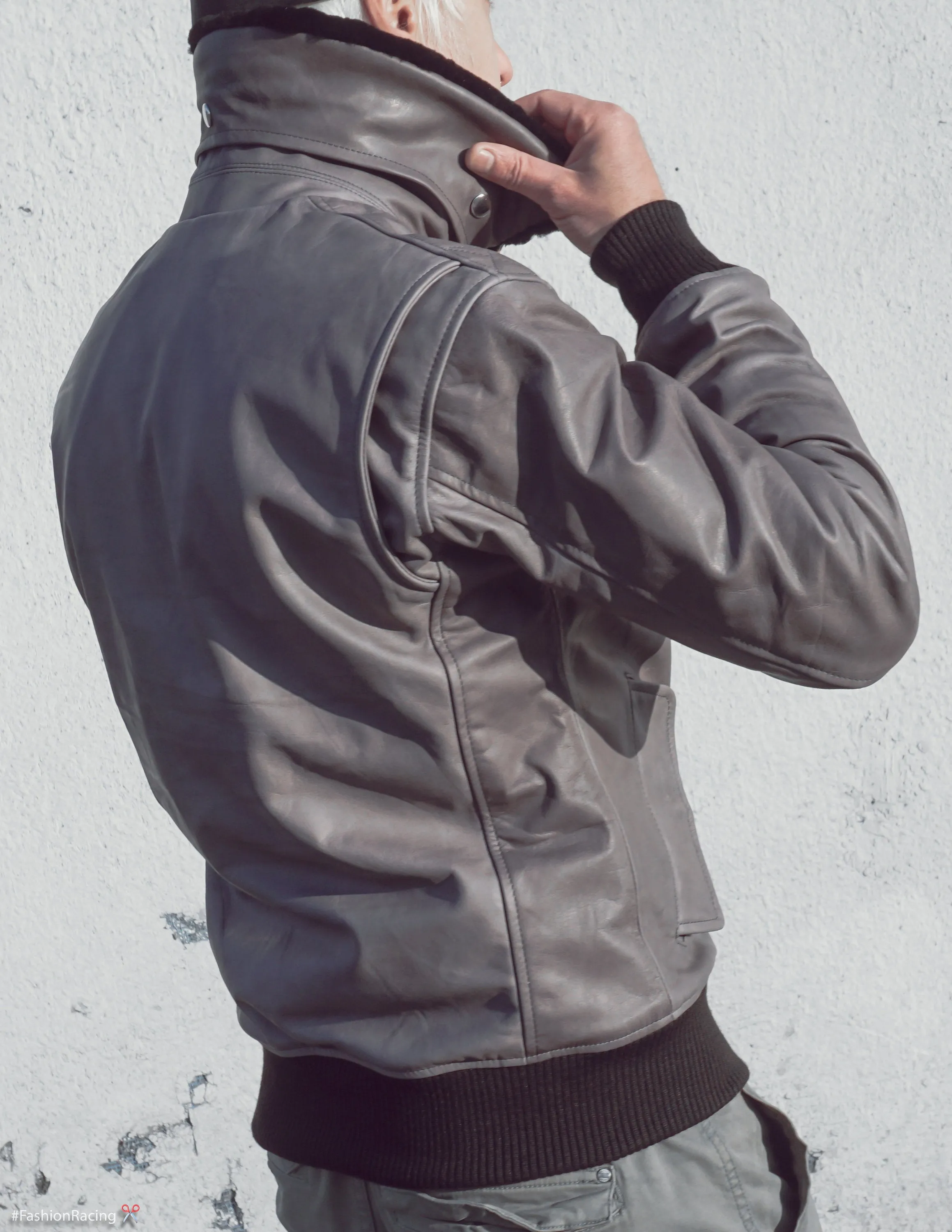 Leather Flying Jacket, Pilot Style, Leather Aviator Jacket, Leather Bomber for Men