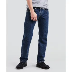 Levi's Men's 505 Mid Rise Regular Fit Straight Leg Full Fit Jeans Heavyweight