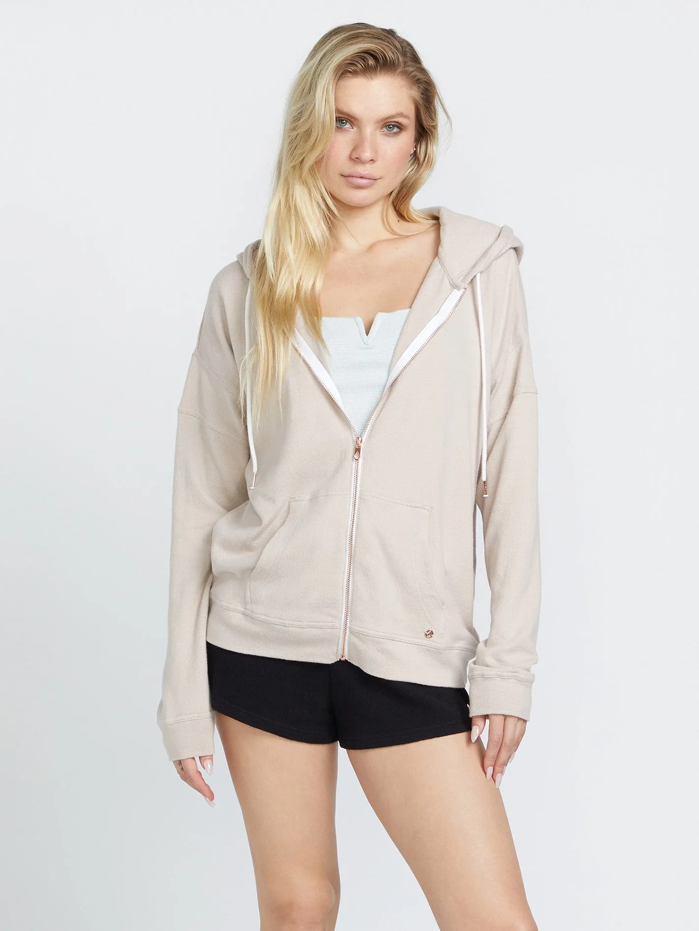 Lived in Lounge Zip Jacket - Mushroom