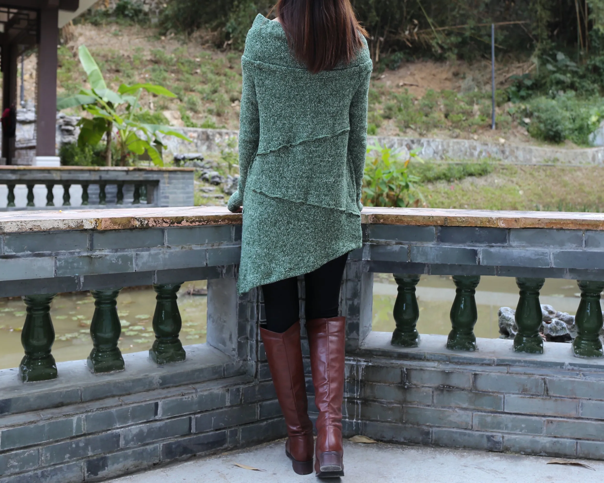 Long sweaters, Cowl neck sweater, off shoulder sweaters, tunic dress, Pullover sweater, oversized sweaters with thumb holes (Y1112)