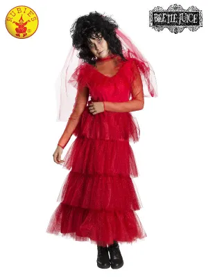 LYDIA DEETZ WEDDING DRESS COSTUME, ADULT