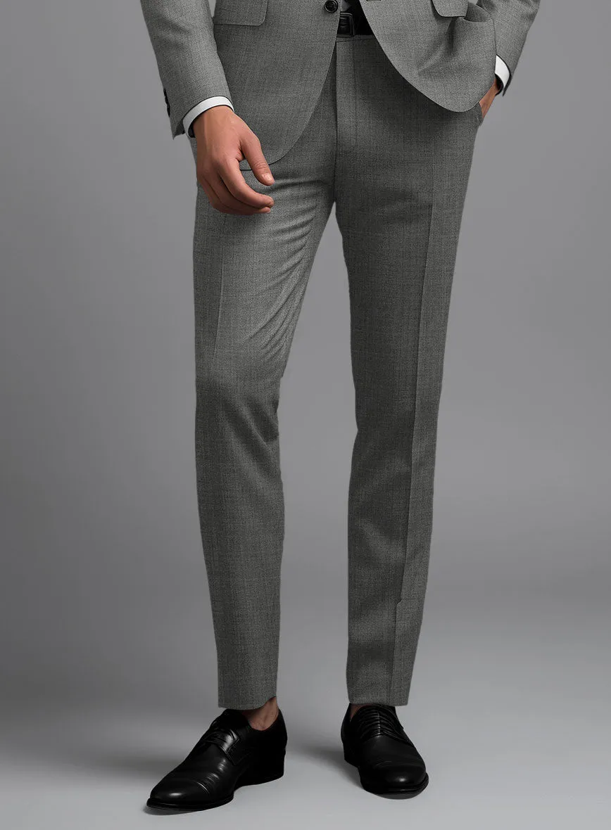 Marco Stretch Worsted Gray Wool Suit