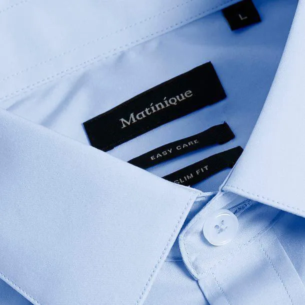 Matinique Robo Plain Shirt Sky Blue