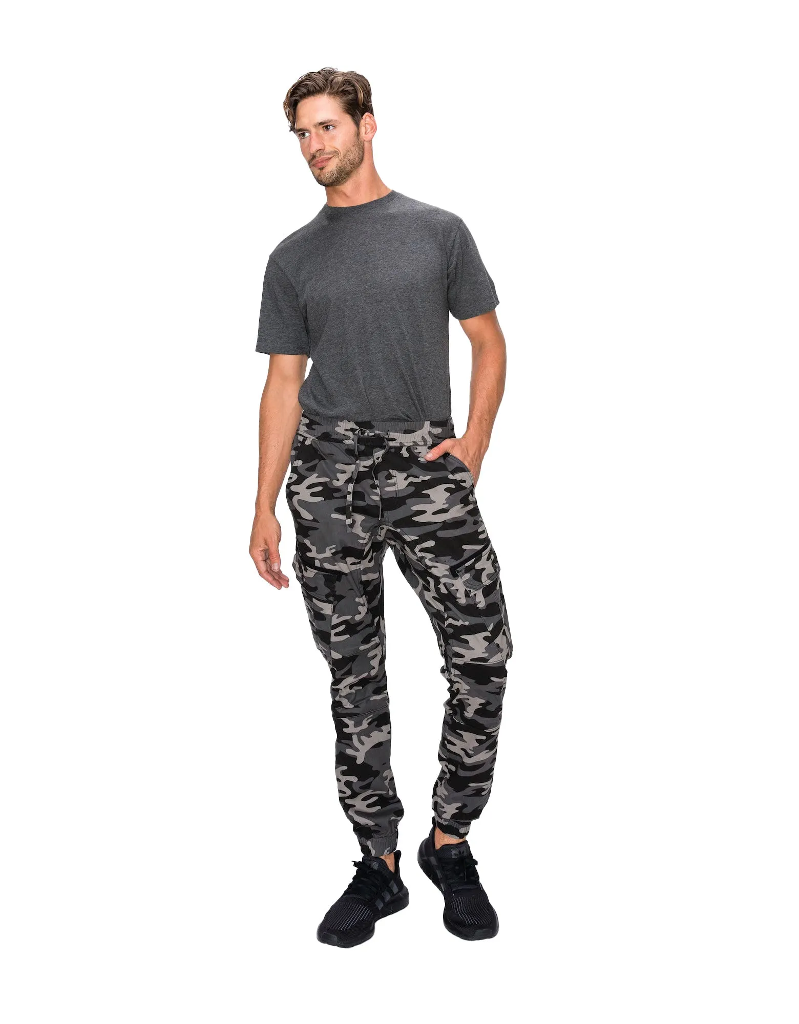 MEN'S CLYDE TILTED CARGO JOGGERS